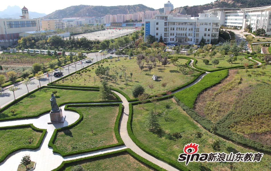 走進青島科技大學校園風光