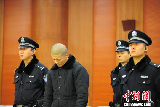 圖為法庭宣判現場。西安中院 供圖