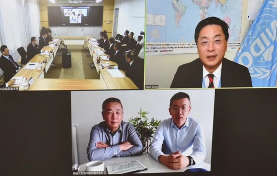 云端携手!山东农业大学与联合国工业发展组织共商合作