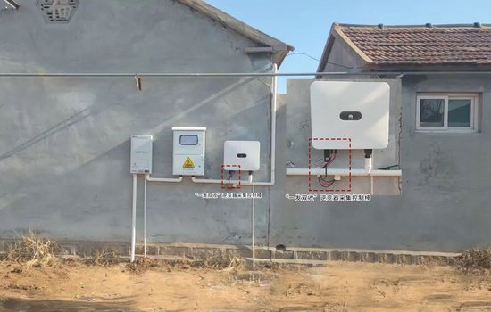 图为加装“一发双收”采集控制棒的逆变器