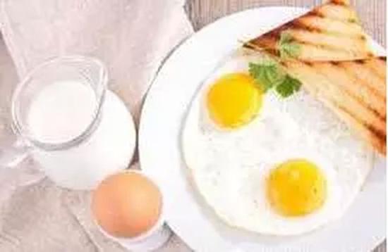 忌:“牛奶加雞蛋”代替主食