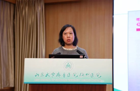 部分科室作工作汇报