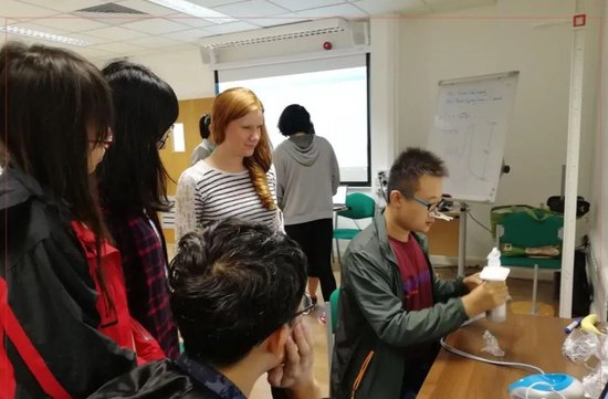 ▲2018年斯旺西大学交流项目实验场景