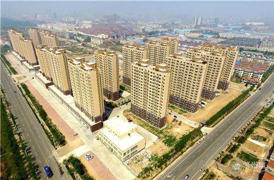 ▲已建成的棚改安置小区。