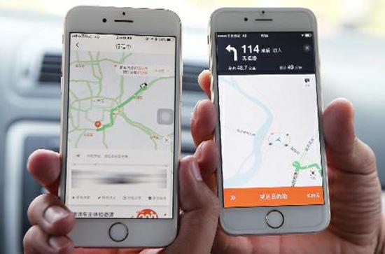 滴滴司机曝光“外挂”软件让车费翻倍。华商报 图