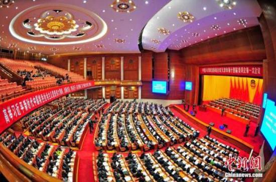 2018年1月23日,天津市政協十四屆一次會議開幕。本文圖片均為 中新社 圖