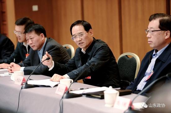 (图片源自山东省政协官方微信公众号)