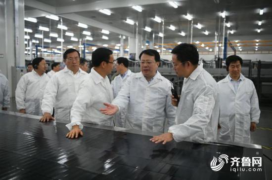 制造工艺达全球最高水平 全国规模、产量最大薄膜太阳能电池生产基地在淄博