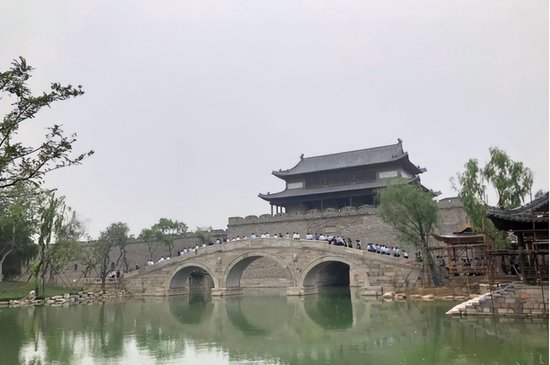 明水古城西门一角(来源:章丘政协公众号)