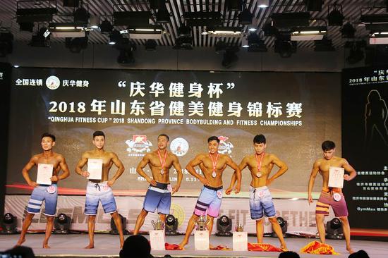 育与健康学院学子在庆华健身杯2018山东省健