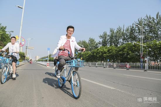 哈罗单车成为不少市民短途出行的首选