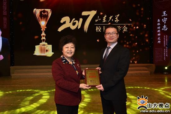 晶体材料研究所2015级博士研究生王守志
