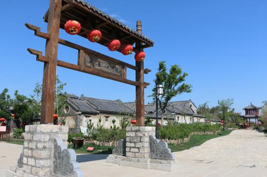 红高粱影视基地。(图片来自高密市人民政府官网)