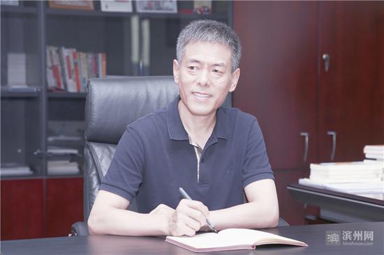 万事达控股有限公司董事长魏龙柱。 张丹 摄影