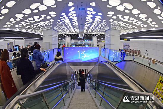 据了解，青岛地铁13号线将于本月底正式通车。