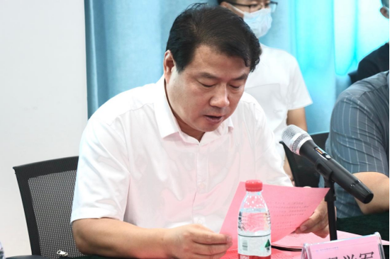 德州市第七人民医院党委书记翟学军主持