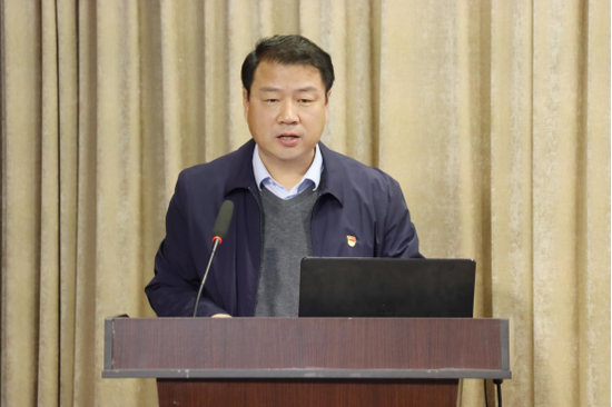 德州市第七人民医院党委书记翟学军致辞