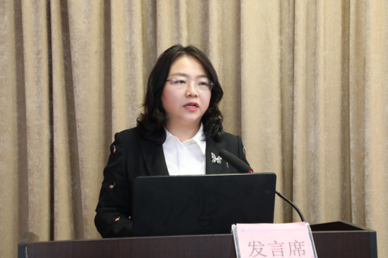 党委副书记、院长庄霞总结讲话
