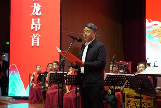 罗庄区人大常委会主任彭有聚致辞
