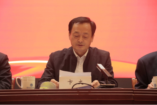 市社科联党组书记、副主席卞文宣读批复