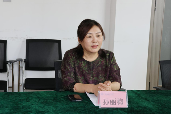 武城县妇幼保健院党支部书记孙丽梅讲话