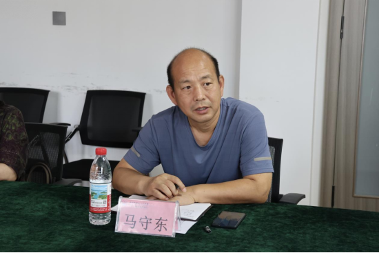武城县妇幼保健院副院长马守东讲话