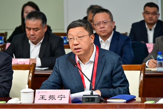 专家组组长王振宁教授讲话