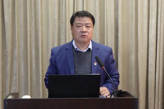 德州市第七人民医院党委书记翟学军致辞