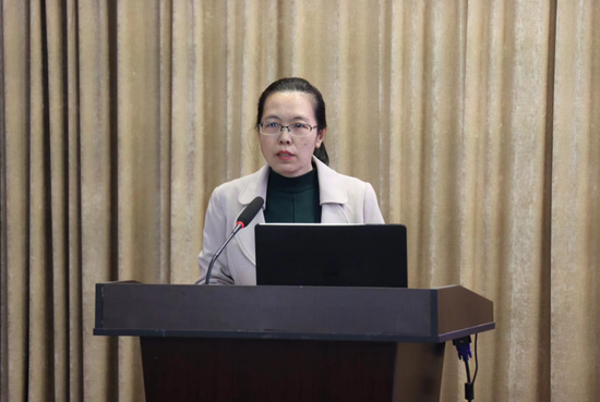 院感科负责人李春青解读手卫生专项提升活动方案