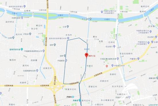 图为事发地点