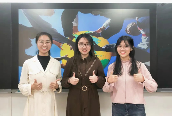 ▲3名本科生参加第五届“中学西渐杯”全国汉语国际教育综合技能大赛