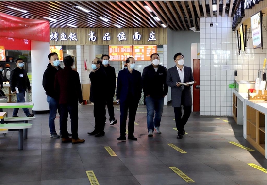 厚德餐厅检查现场