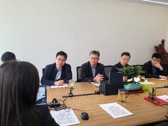 周吉星在山东省工业设备安装集团有限公司调研