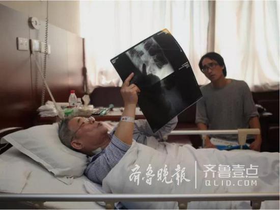 于是,陈雨历在床上躺着看起了片子,而亓先生则坐在床边,接受陈雨历的问诊。