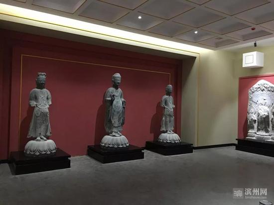 5月3日，博兴博物馆“龙华寺佛教造像艺术展”开始预展。