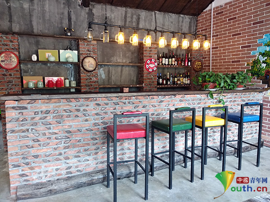 沂源县柳沟村的民宿,当地正在探索发展旅游经济。中国青年网记者金佳丽 摄