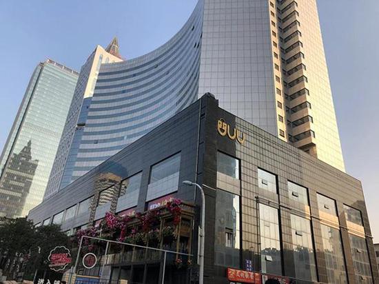 有濟南“第一大爛尾樓”稱號的中銀大廈