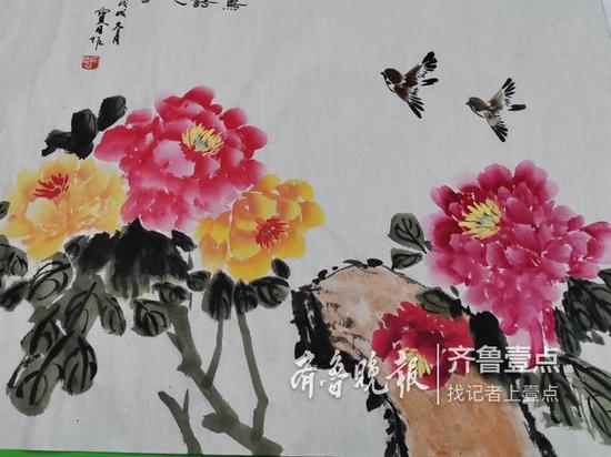 作者:張寶月 指導老師:聽雨書畫 祝清媛