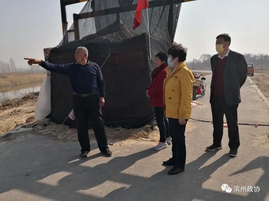 【抗击疫情 政协在行动】滨州市政协副主席吴国瑞到北支新河巡查河长制工作