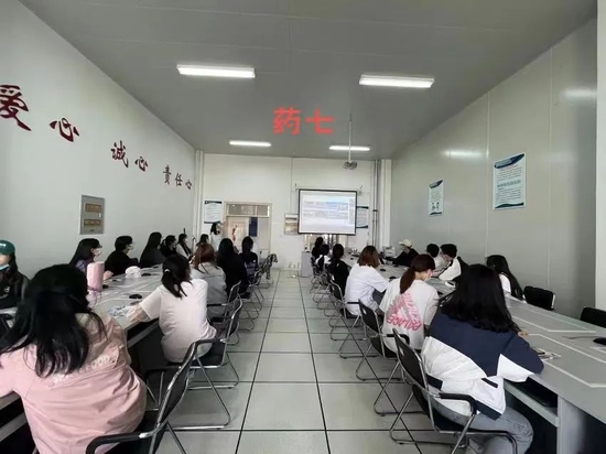 ▲线上收看宣讲现场
