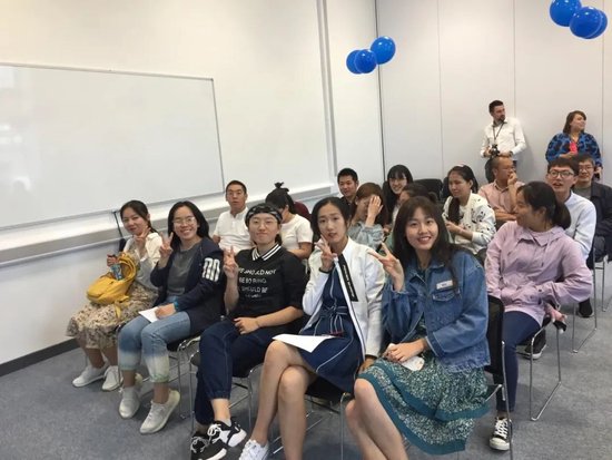▲2019年斯旺西大学交流项目结业典礼