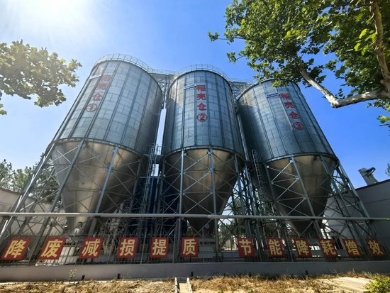 公司新上蒸糠设施,配套智能化生产