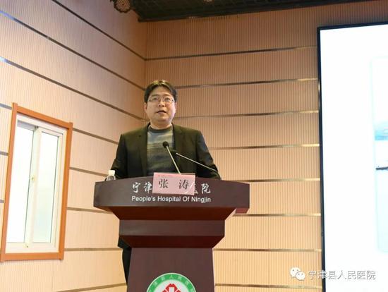副院长张涛主持VTE防治中心建设学术环节会议。