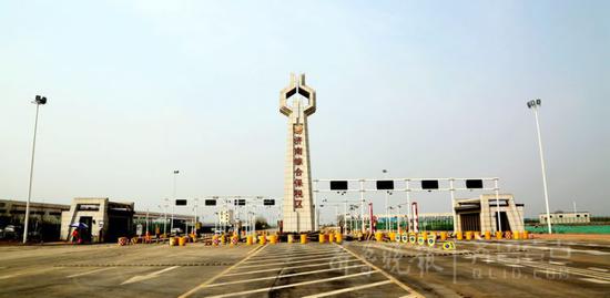 遷建后的濟南綜保區新區