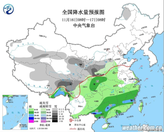 但是降雨带来的降温已经在路上了!