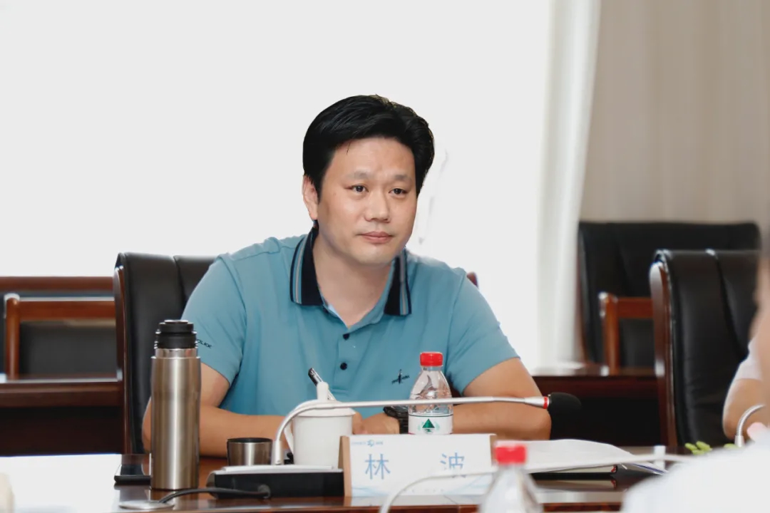 奥德集团总裁林波发言