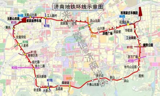 济南经十路已开工4个轨交站 M2M3线最新进展