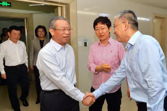 走访九三学社省委机关