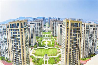 山大青岛校区教职工住宅区。(杨云雷 摄)