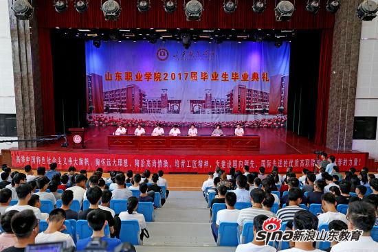 山东职业学院2017届毕业生毕业典礼 山东职业学院2017届毕业生毕业典礼